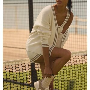 Alo Tennis Club Knit Sweater